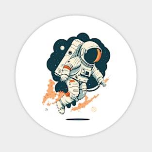 Astronaut in space Magnet